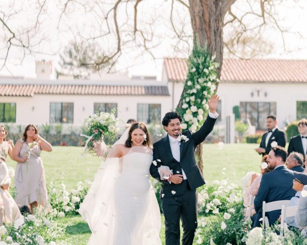 This Whimsical White Wedding Under The Stars Is Filled With Chic Details