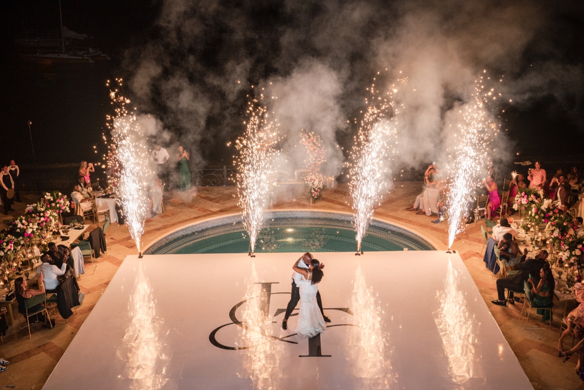 wedding pyrotechnics