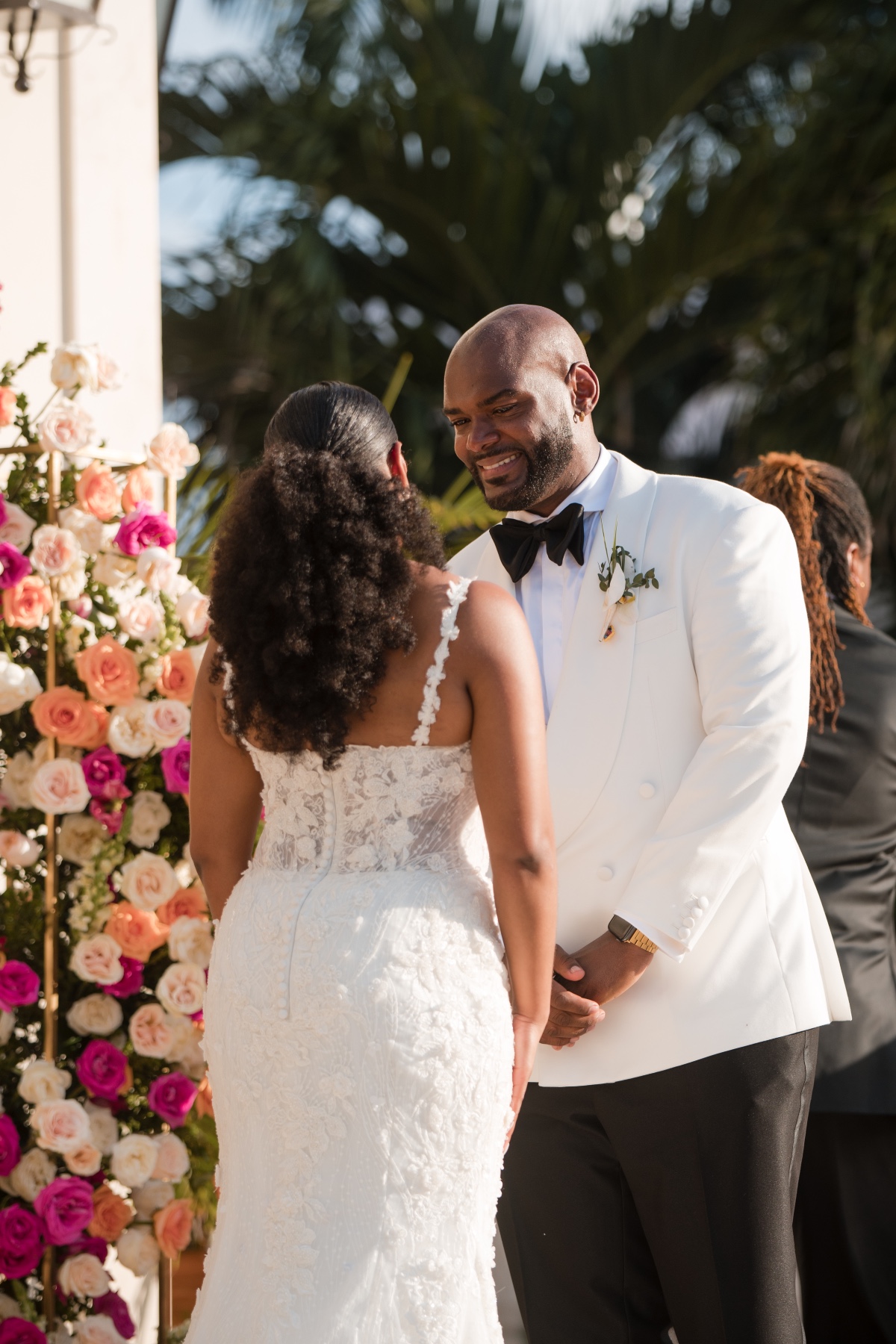 wedding dress with removable straps