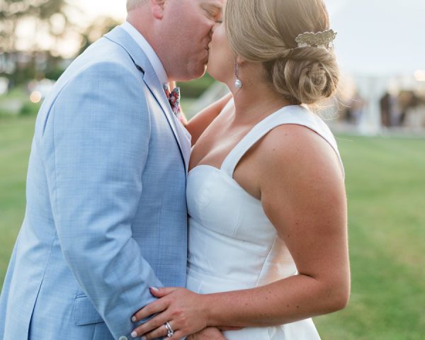 A Vibrant Coastal Wedding with a Surprise Ceremony