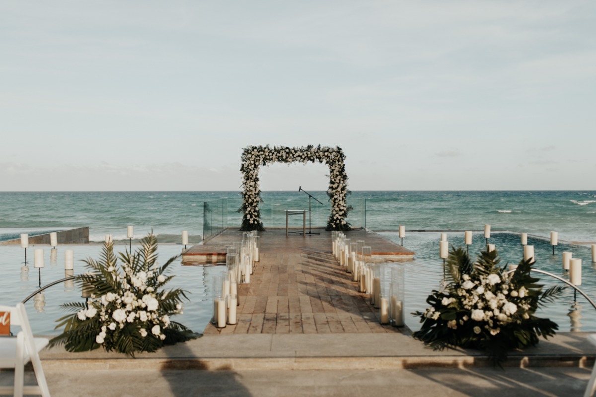 aisle of votives