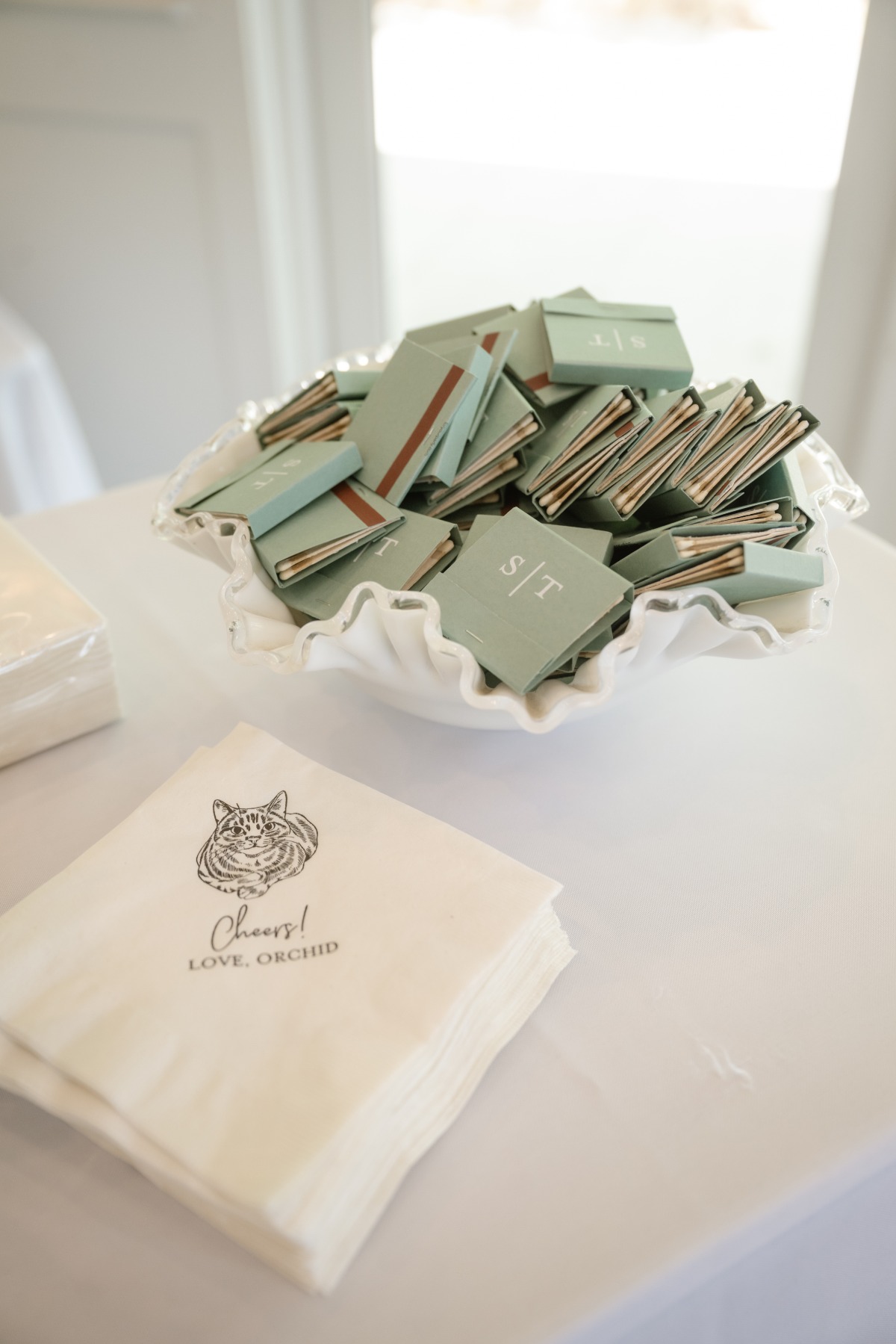 Custom wedding matchbooks 