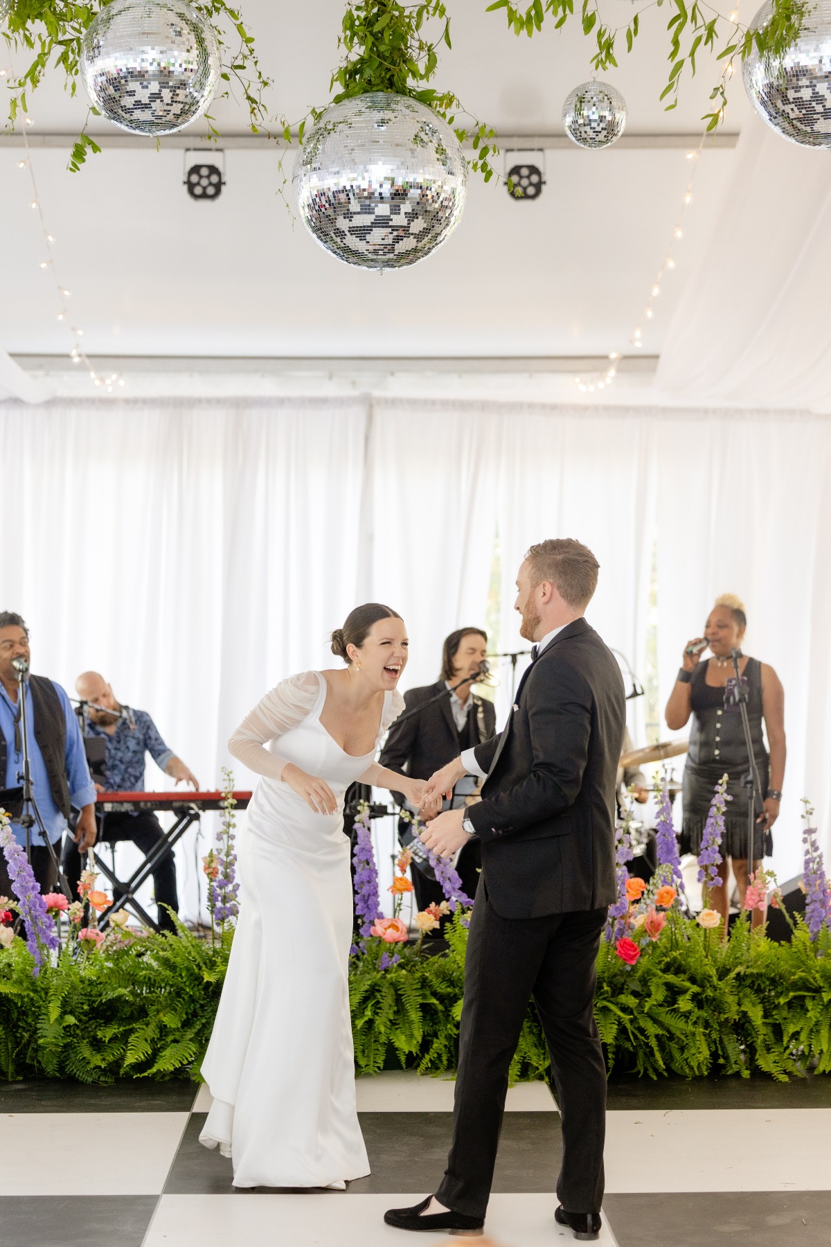 Playful first dance 