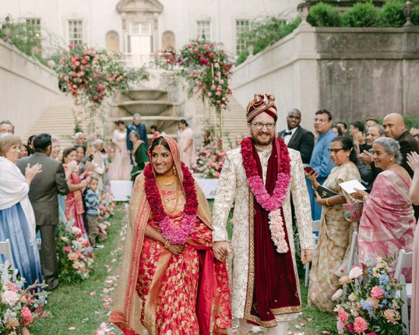 This Wedding Was Bejewled With Bold Colors