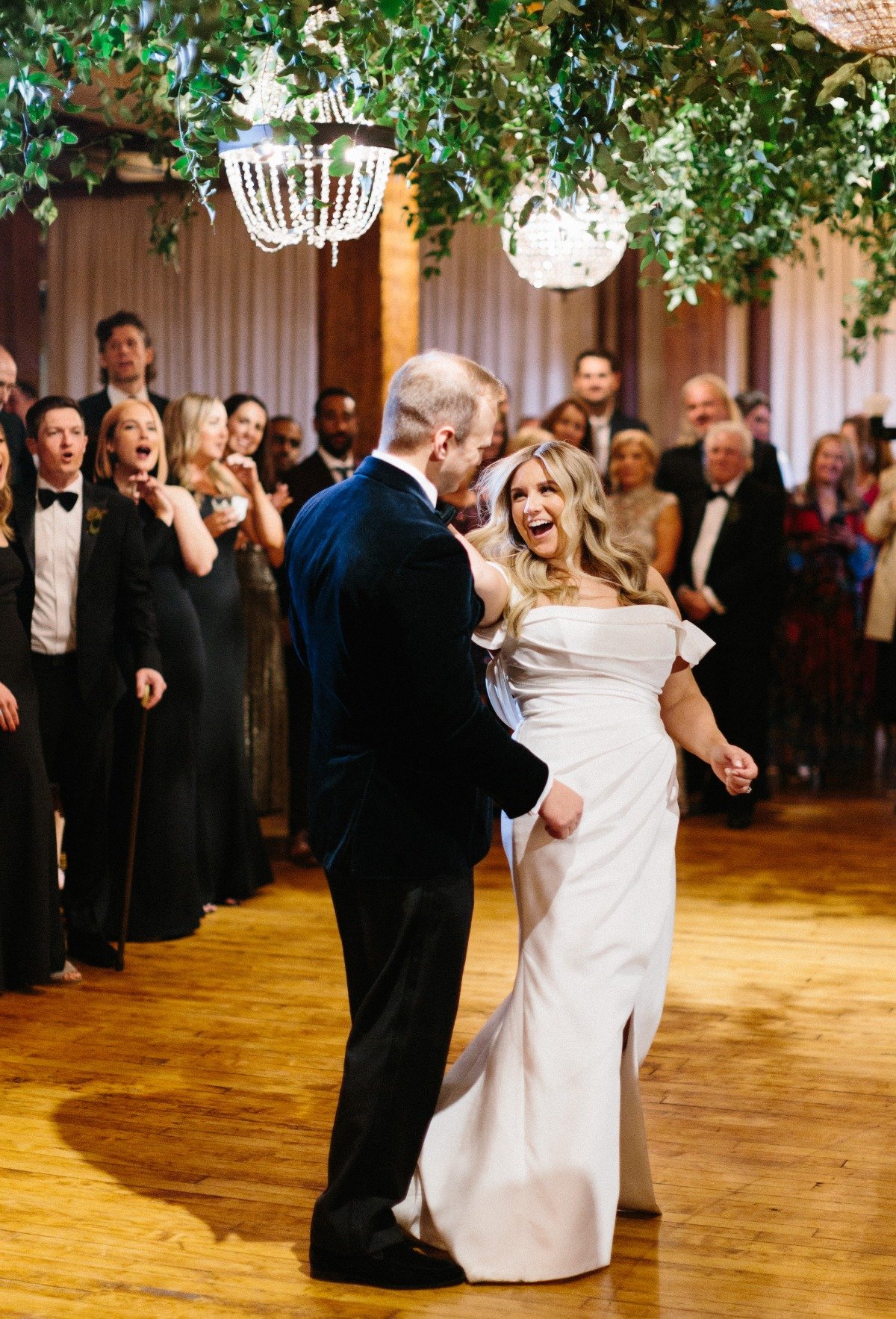 Playful first dance 