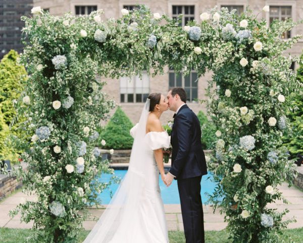 A French Country Garden Wedding in the Middle of Rockefeller Center