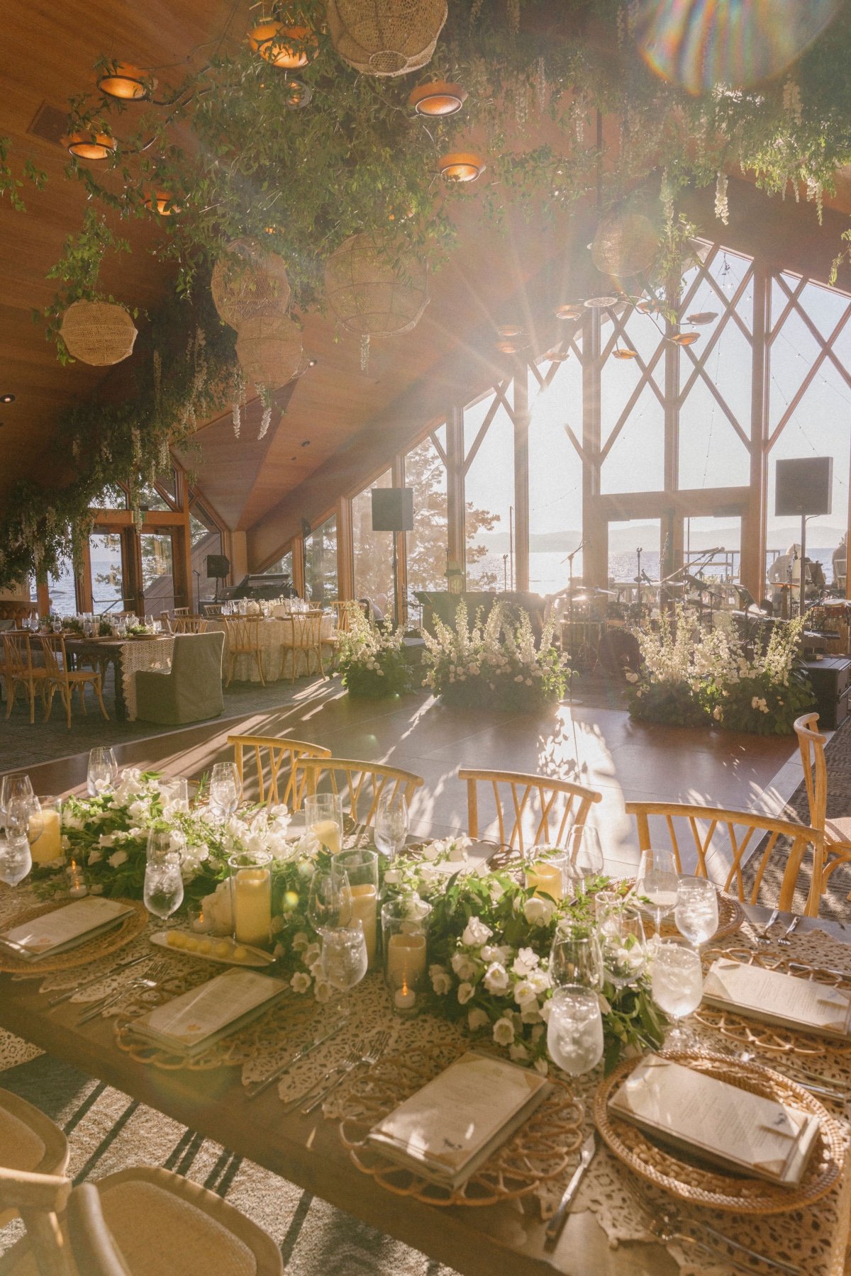 Sunny Tahoe reception venue 