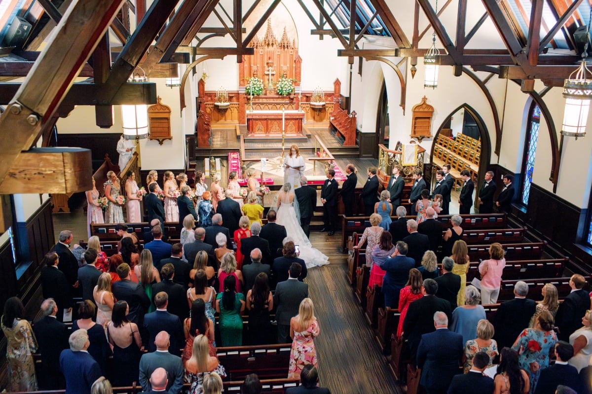 Beautiful church wedding in Florida 