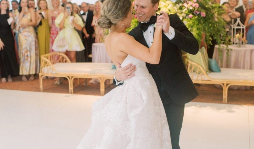 Floral inspiration filled this Tallahassee garden party wedding