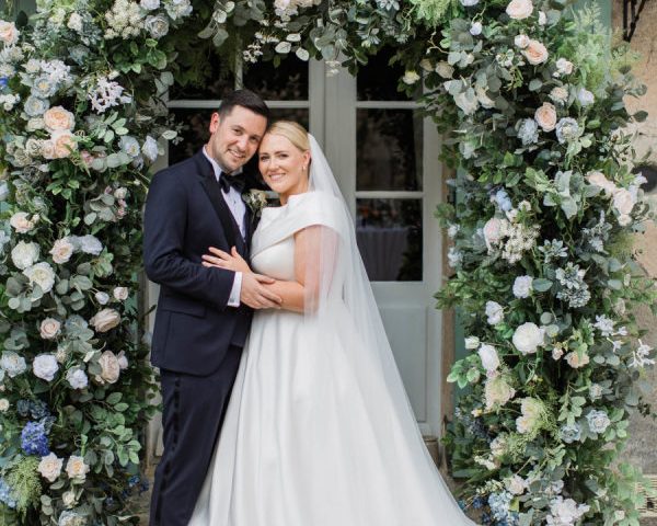 Flower-Filled English Country Garden Wedding in the French Countryside