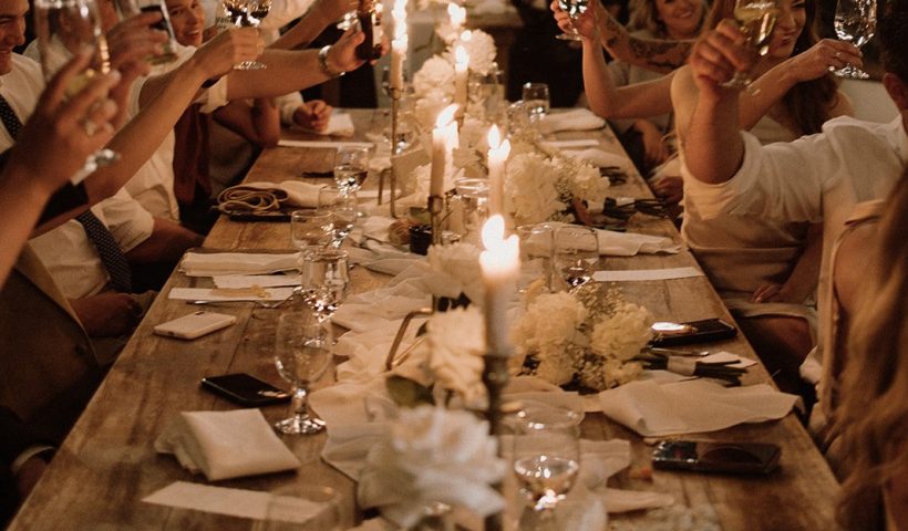You didn’t know you wanted a bridal cape until this luxe fall wedding