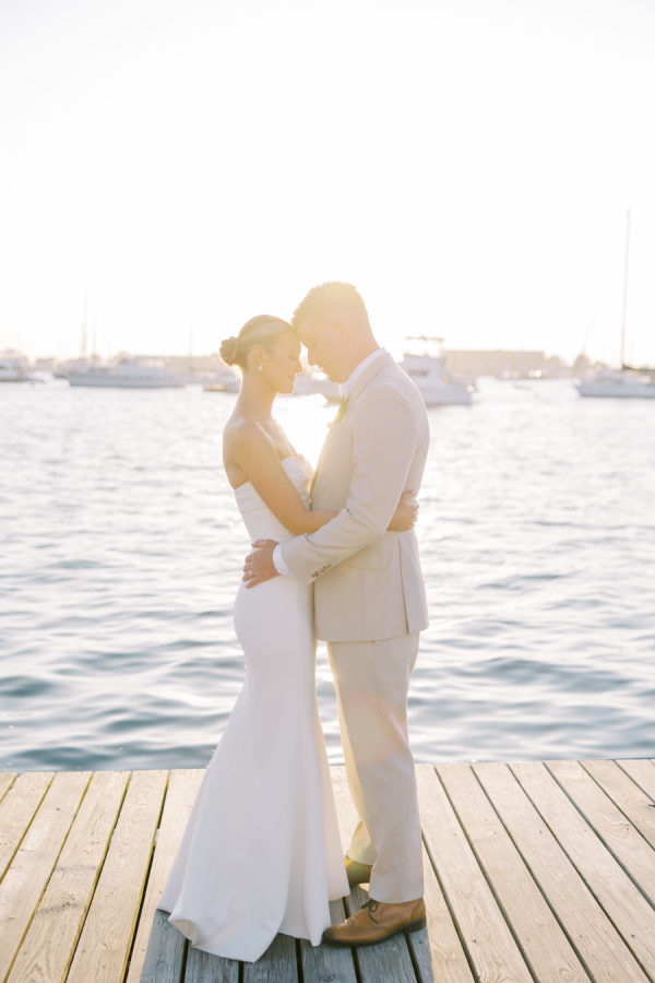 A Romantic, Anything but Ordinary Wedding Celebration in Newport, RI Inspired by Modern & Chic Blush Accents