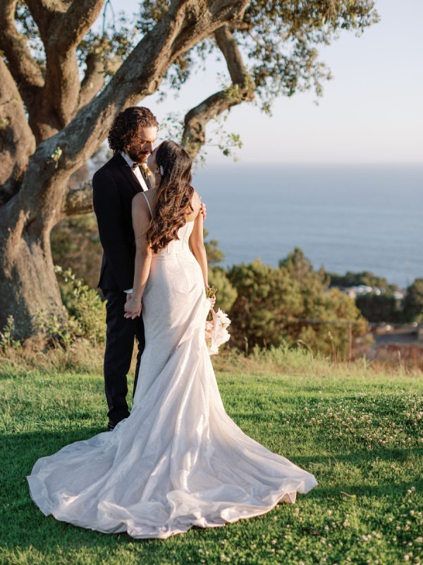 Bright And Pastel Shades Fill This Bridgerton-Inspired California Wedding