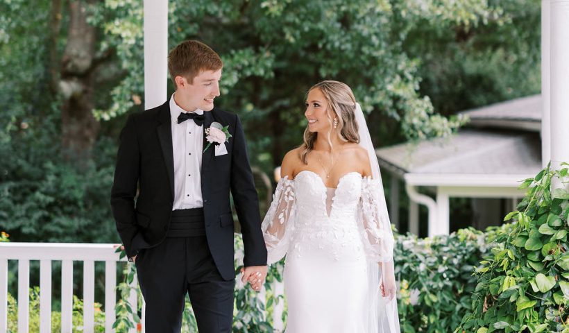 Intimate Wedding in Georgia in Bold Pink