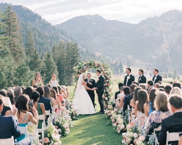 Sunshine and Storm Clouds Made for the Most Magical Tahoe Wedding Day!