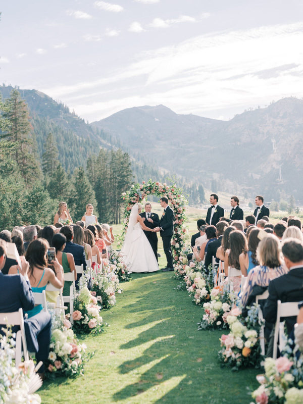 Sunshine and Storm Clouds Made for the Most Magical Tahoe Wedding Day!