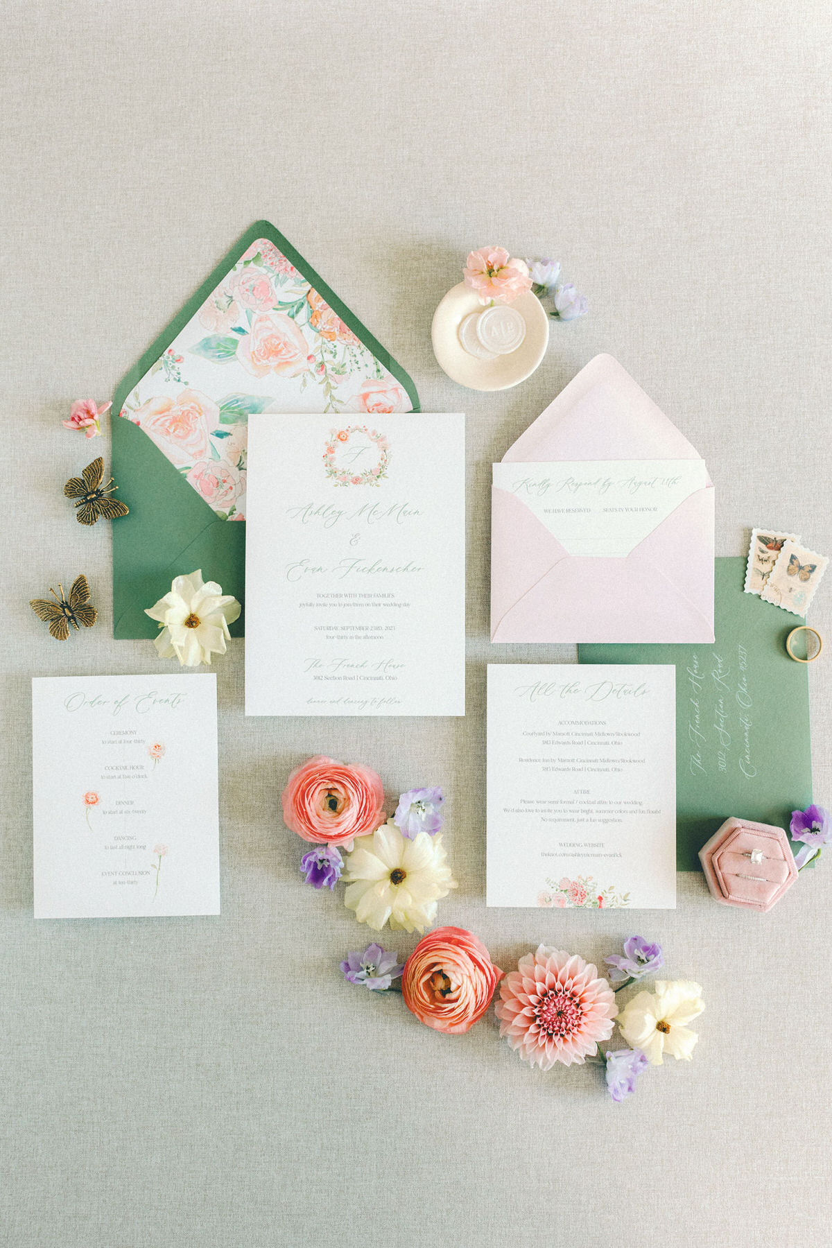 Colorful Garden Wedding