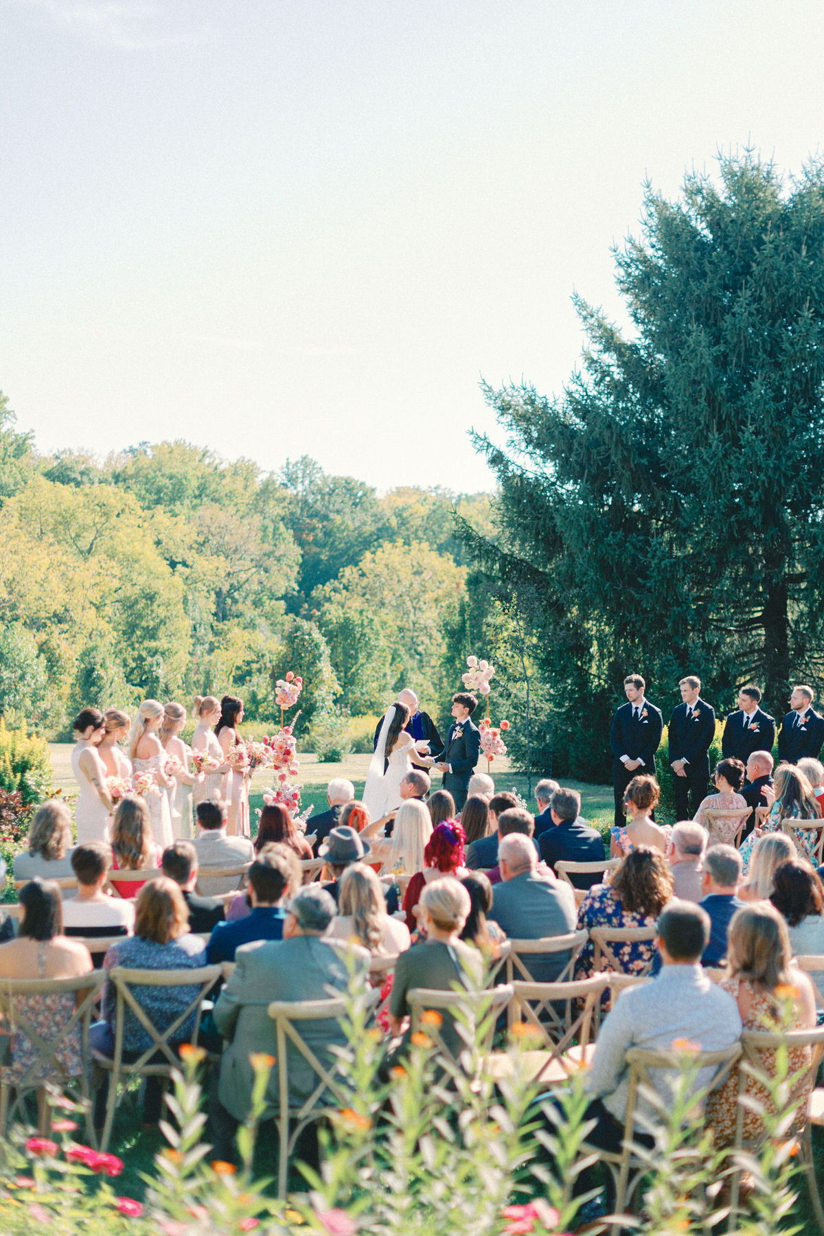 French Park Cincinnati Colorful Wedding Hayley Moore Photography