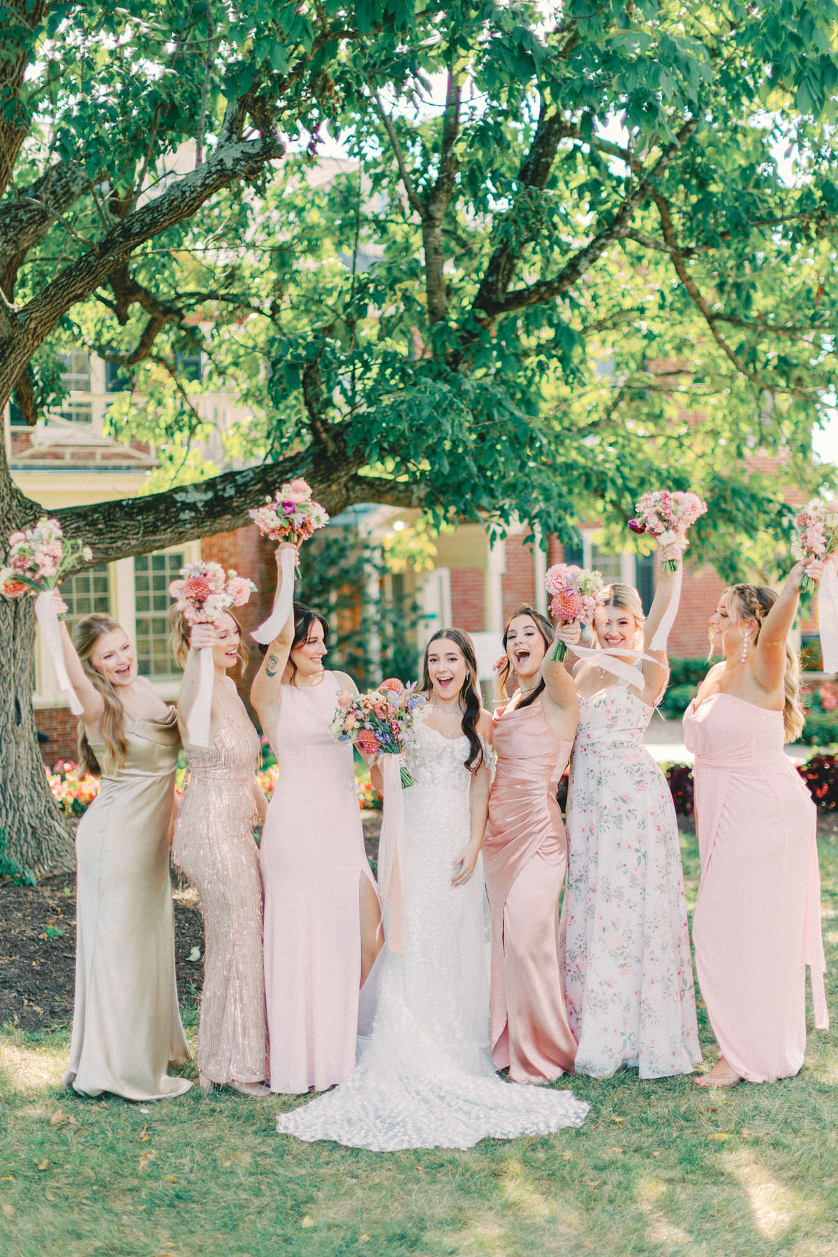 French Park Cincinnati Colorful Wedding Hayley Moore Photography