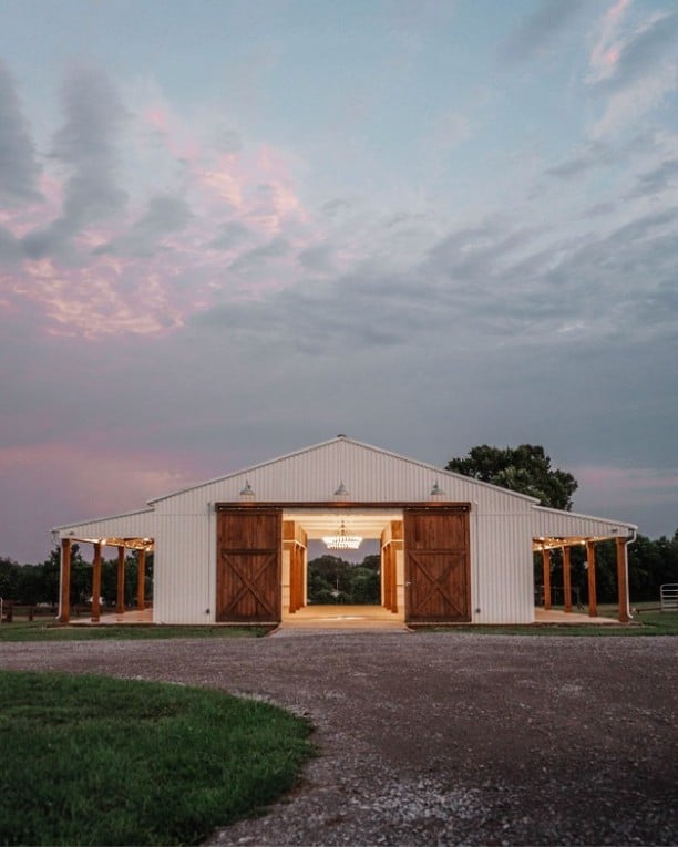 a wedding venue with a bison watchtower, count us in