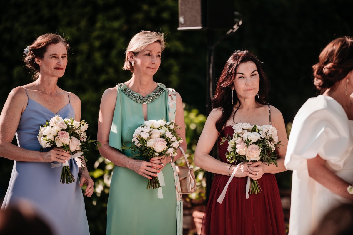 jewel tone bridesmaid dresses