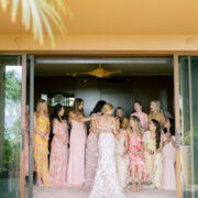 Mismatched Floral Bridesmaid Dresses
