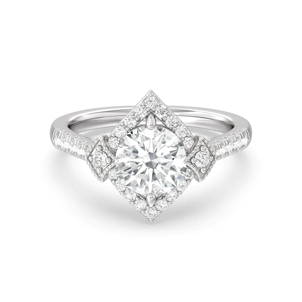 Art Deco Engagement Ring