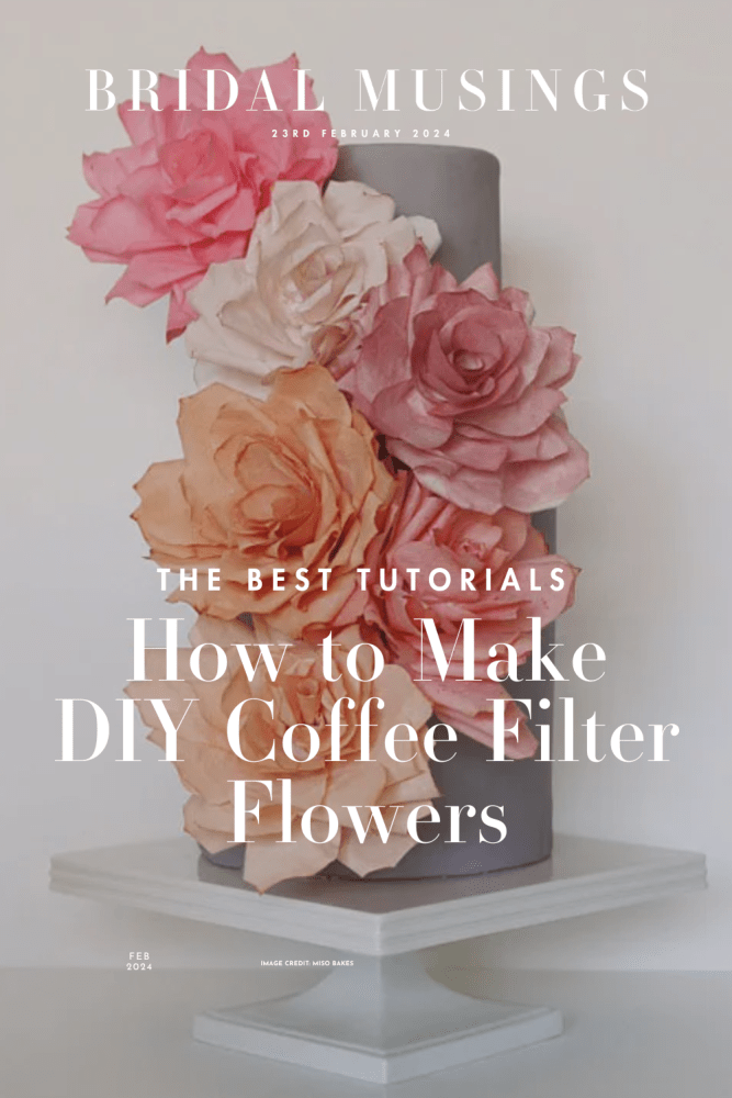 Making DIY Coffee Filter Flowers: The Best Tutorials & Guides