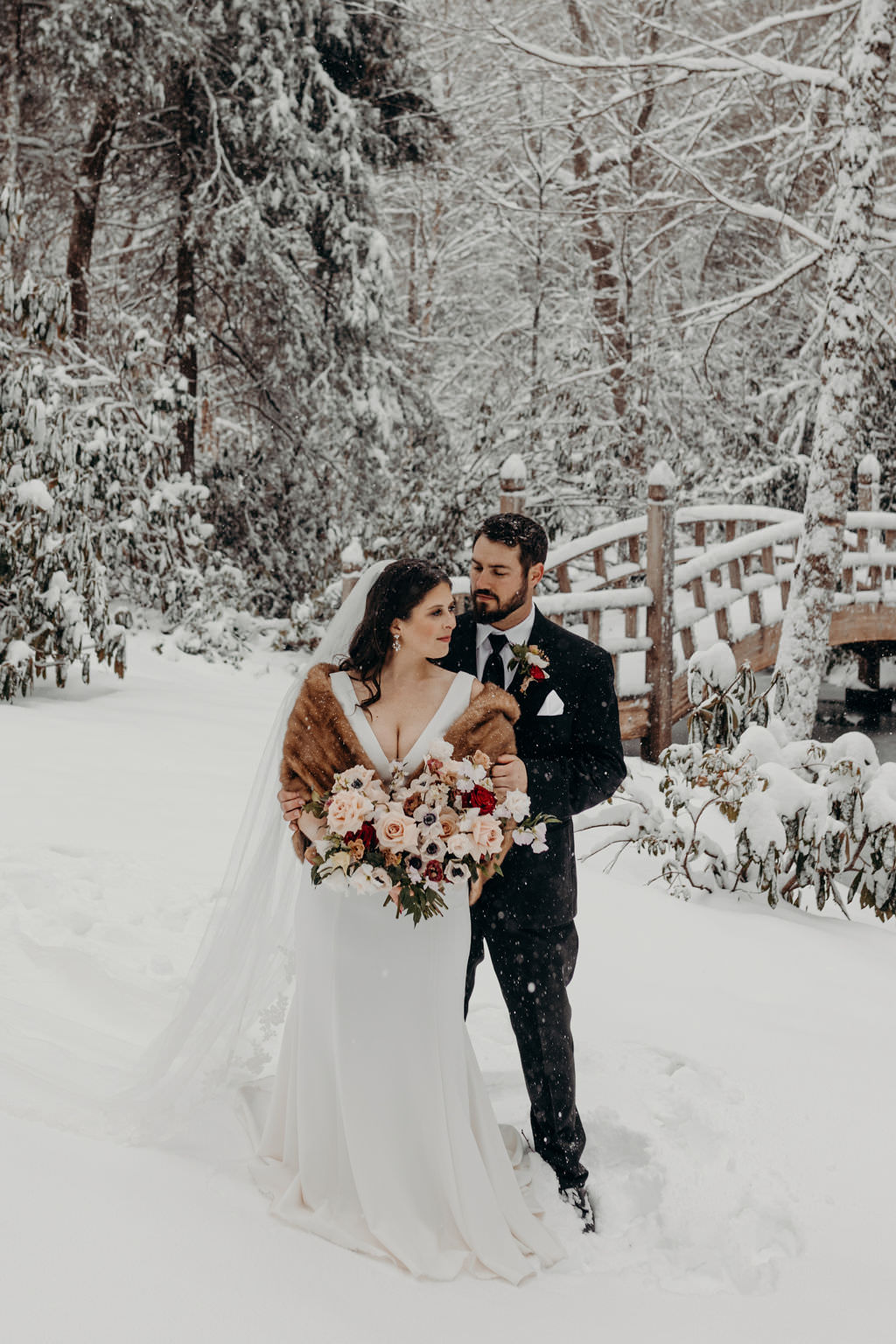 Snowy Winter Wedding