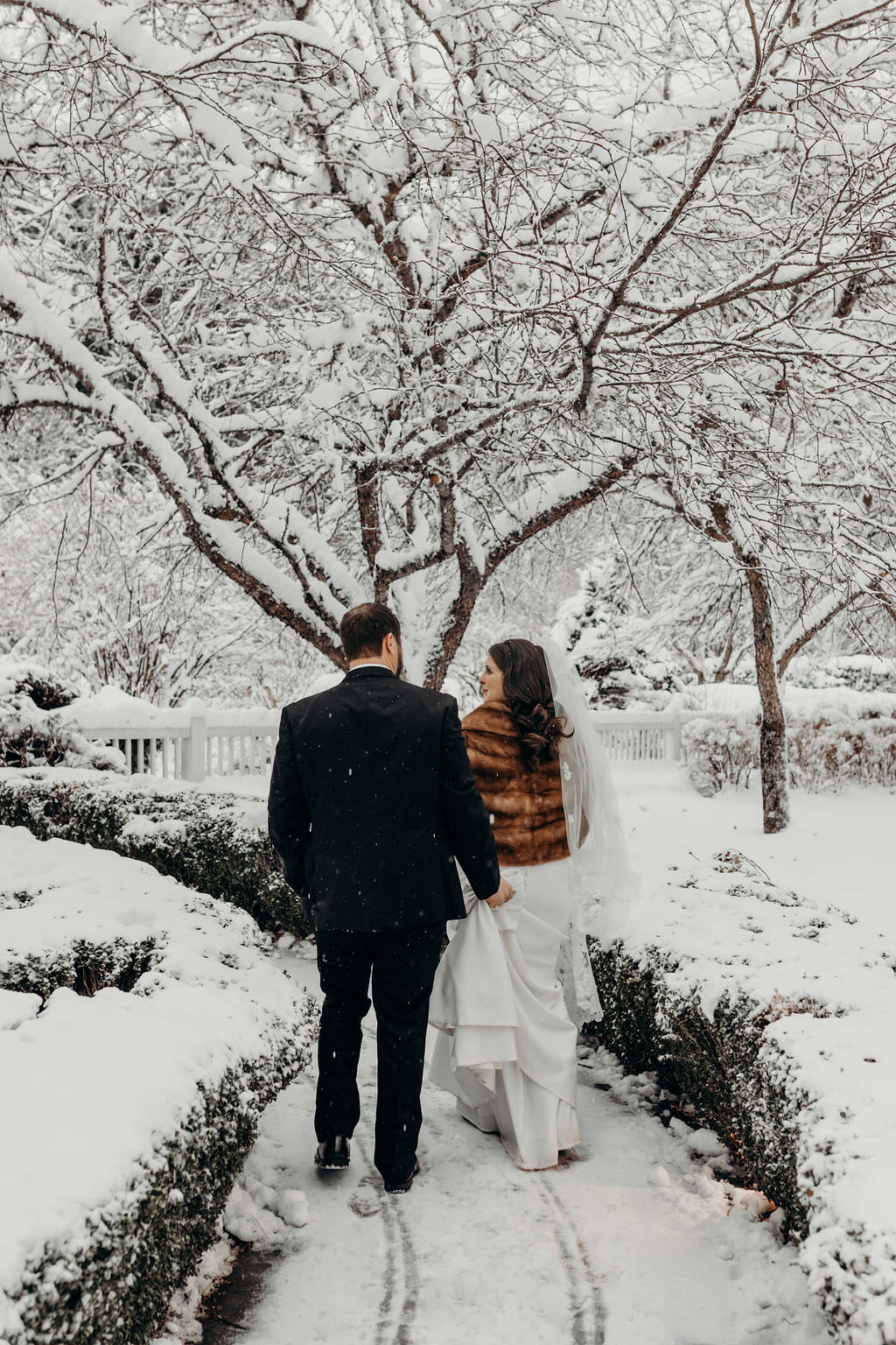 Snowy Winter Wedding