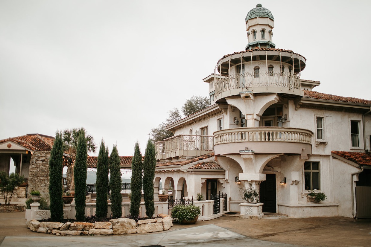 villa antonia wedding venue in texas hill country