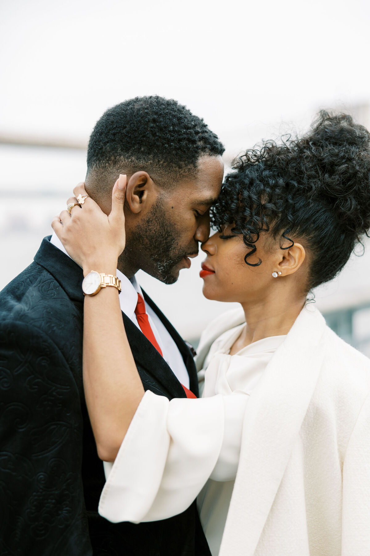 Romantic modern elopement