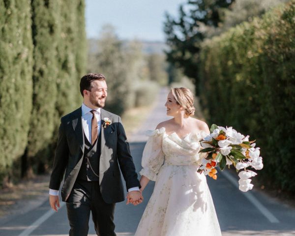 A Classic Garden-Inspired Italian Wedding With Pretty Pops Of Citrus