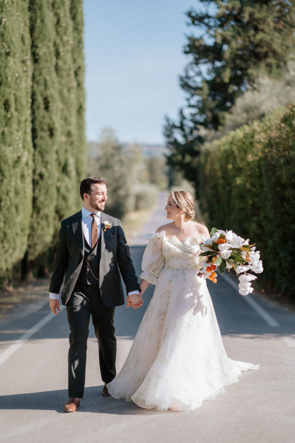 A Classic Garden-Inspired Italian Wedding With Pretty Pops Of Citrus