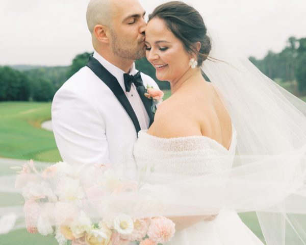 A Wedding Photographer Becomes The Bride for This Pastel Garden Party Southern Wedding