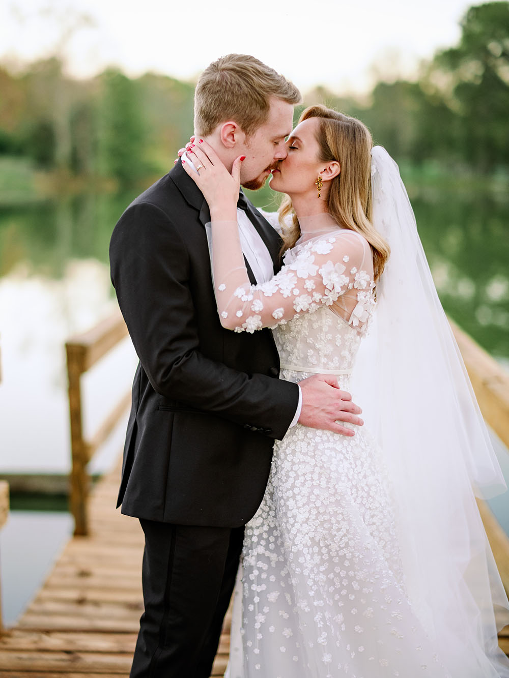 Flower Aisle Wedding Canary Lichen Hues Backyard Wedding