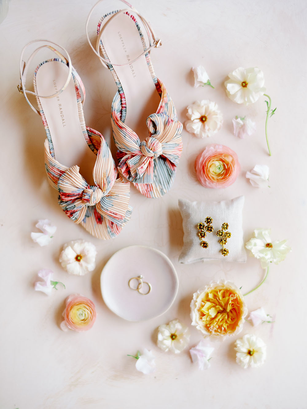 Flower Aisle Wedding Canary Lichen Hues Backyard Wedding