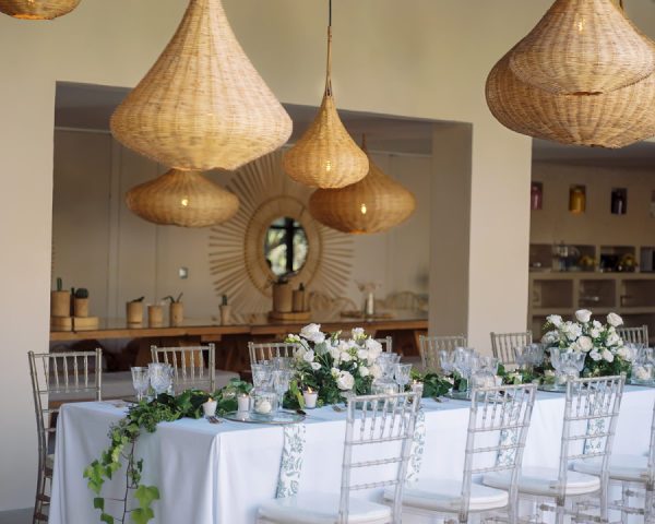 Crisp Whites and Verdant Greens at Villa Taj in Marrakesh