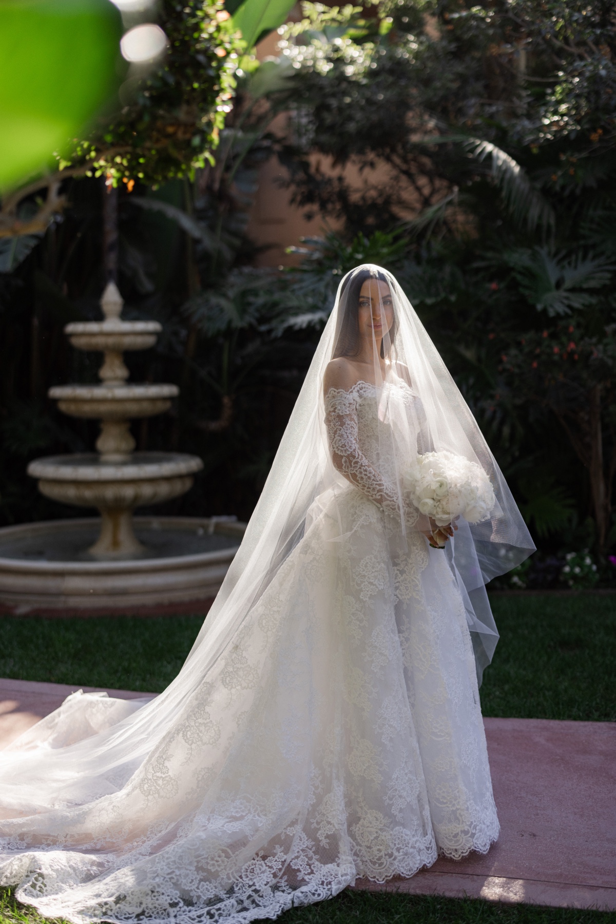 cathedral length veil