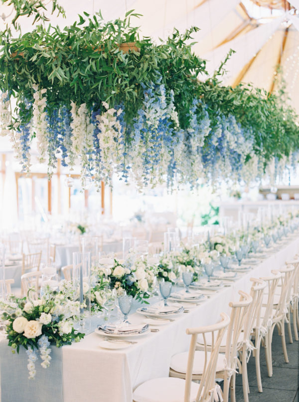 New England Wedding With Coastal Hues And Fantastic Florals