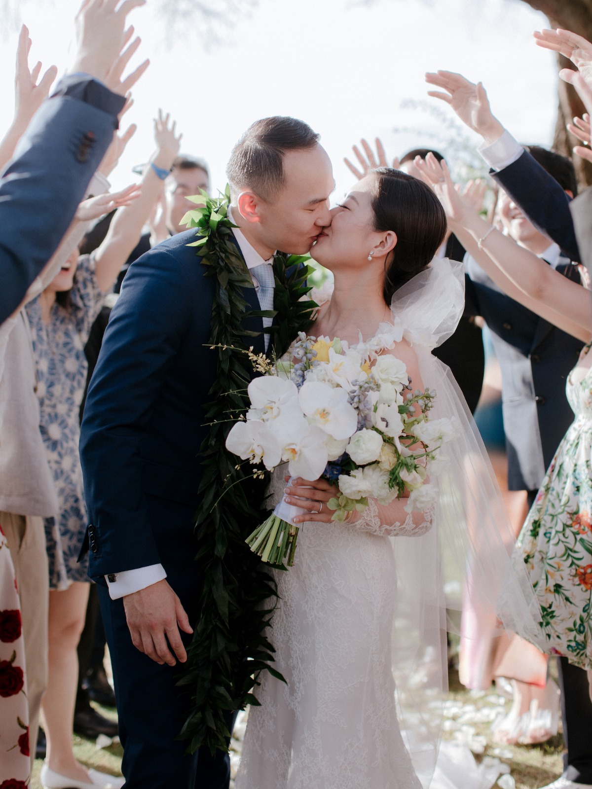 orchid bridal bouquet