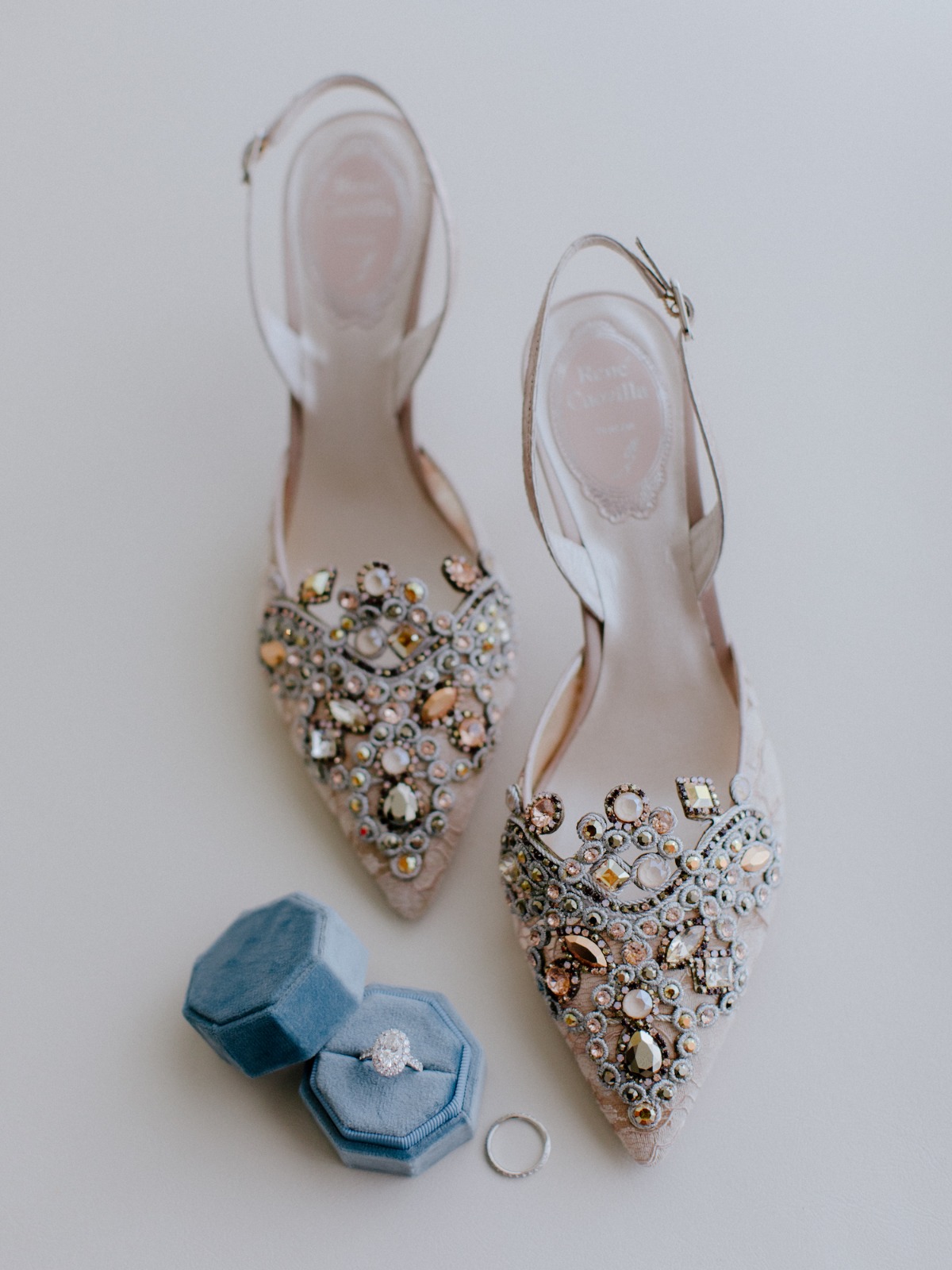 bejeweled wedding shoes