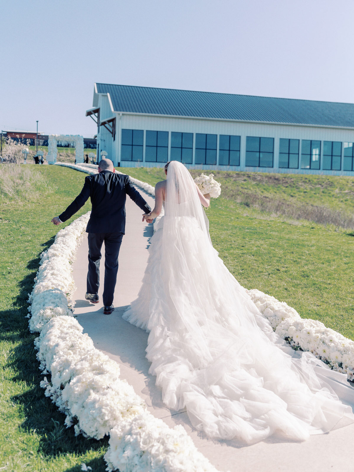 Elegant Black and White Ashton Hill Wedding