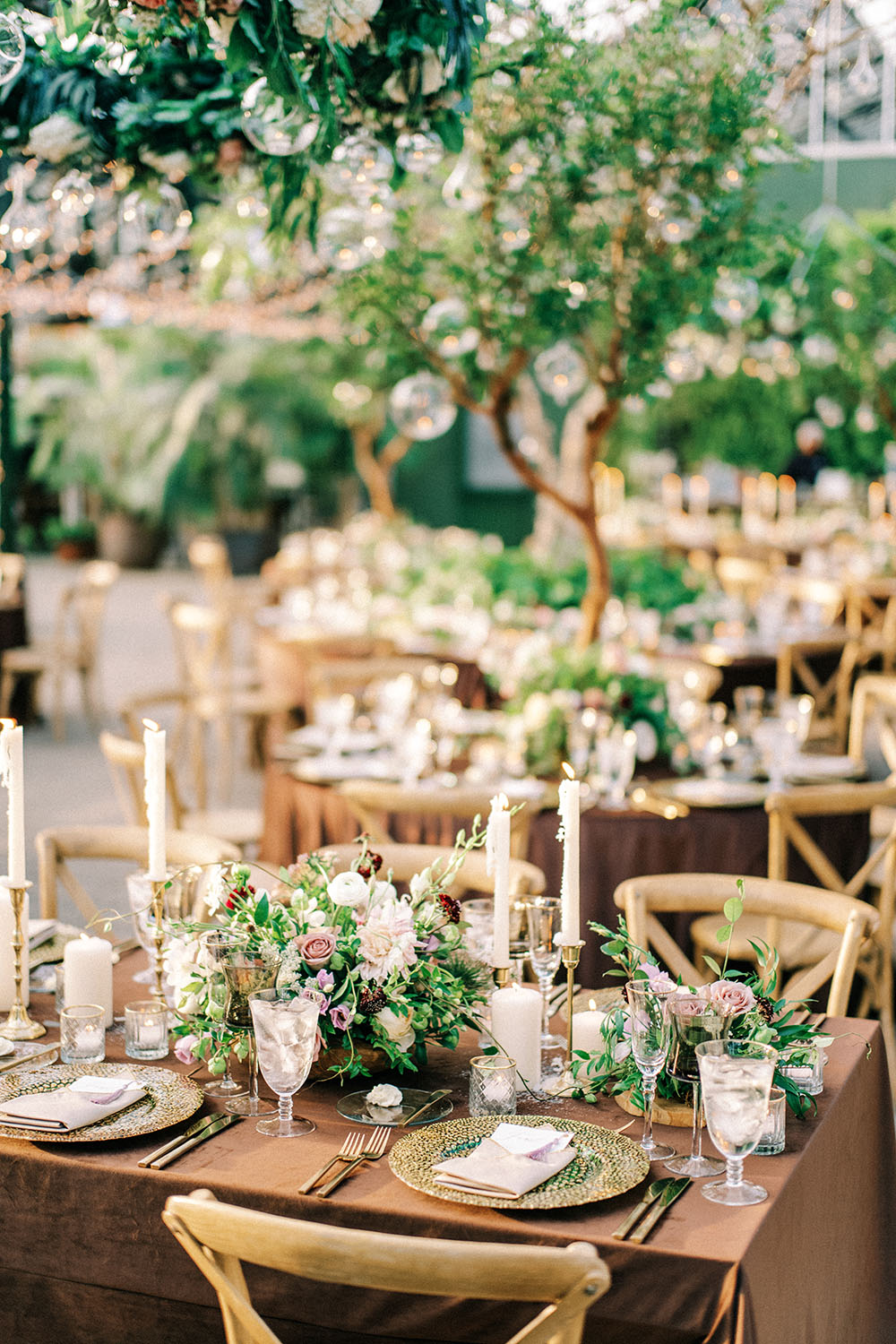 Magical Forest Wedding Planterra Conservatory