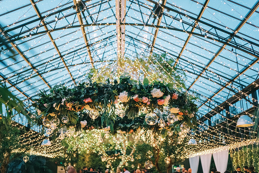 Magical Forest Wedding Planterra Conservatory