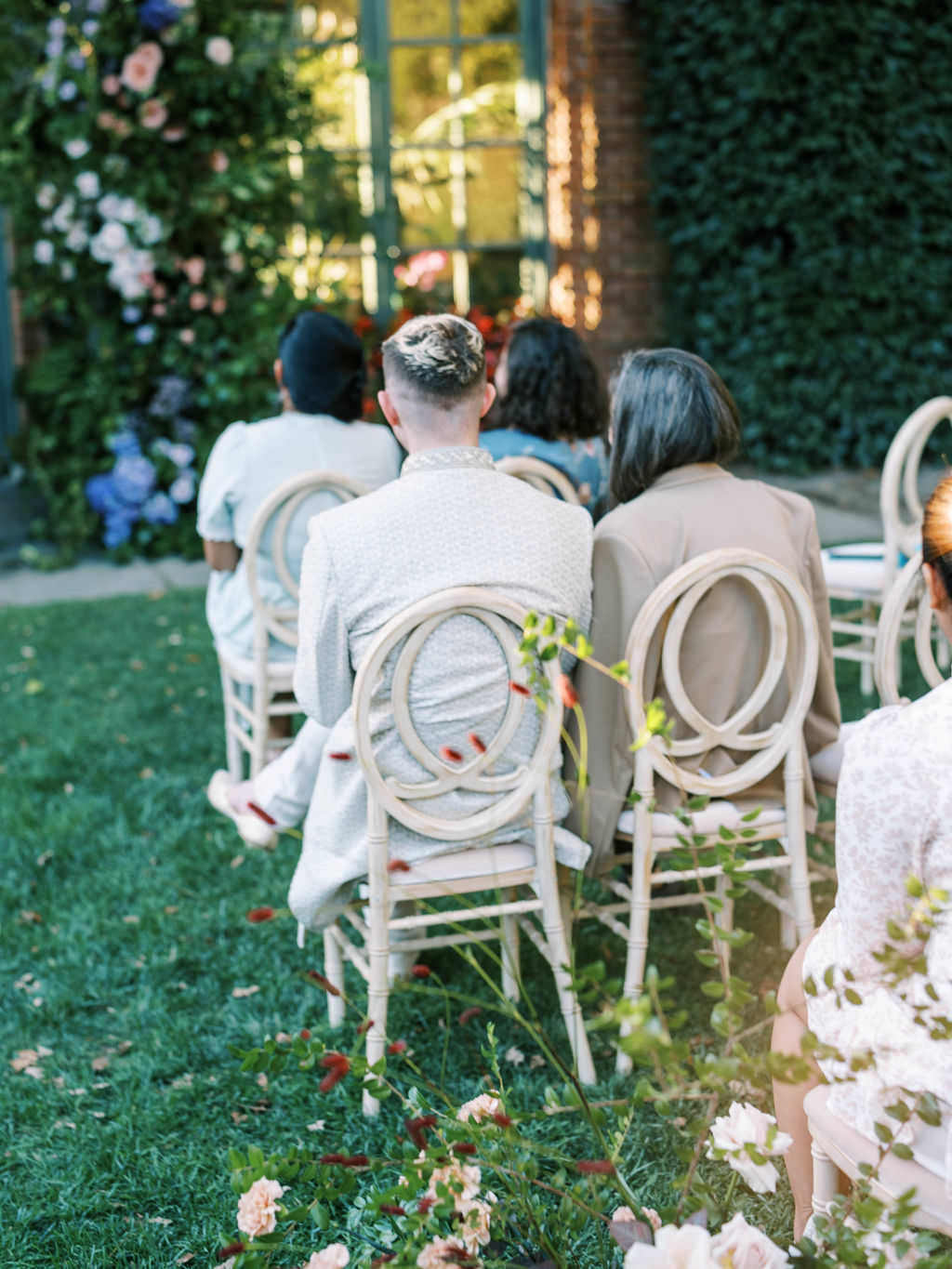 secret garden wedding for a fusion ceremony