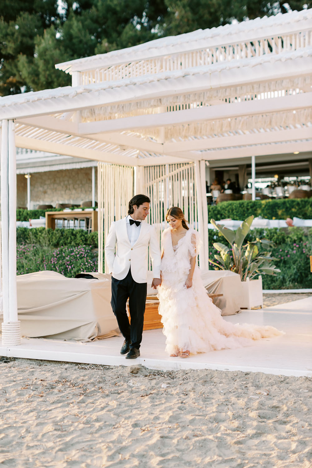 Decadent Greek Island Wedding Colors Summer Sunrise