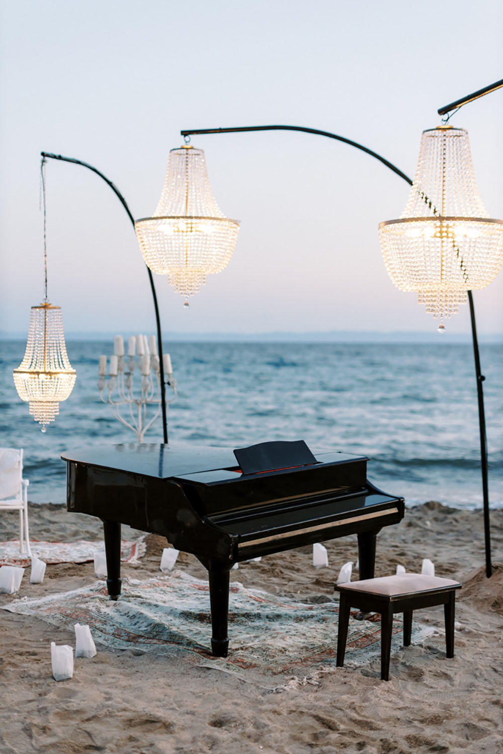 Decadent Greek Island Wedding Colors Summer Sunrise