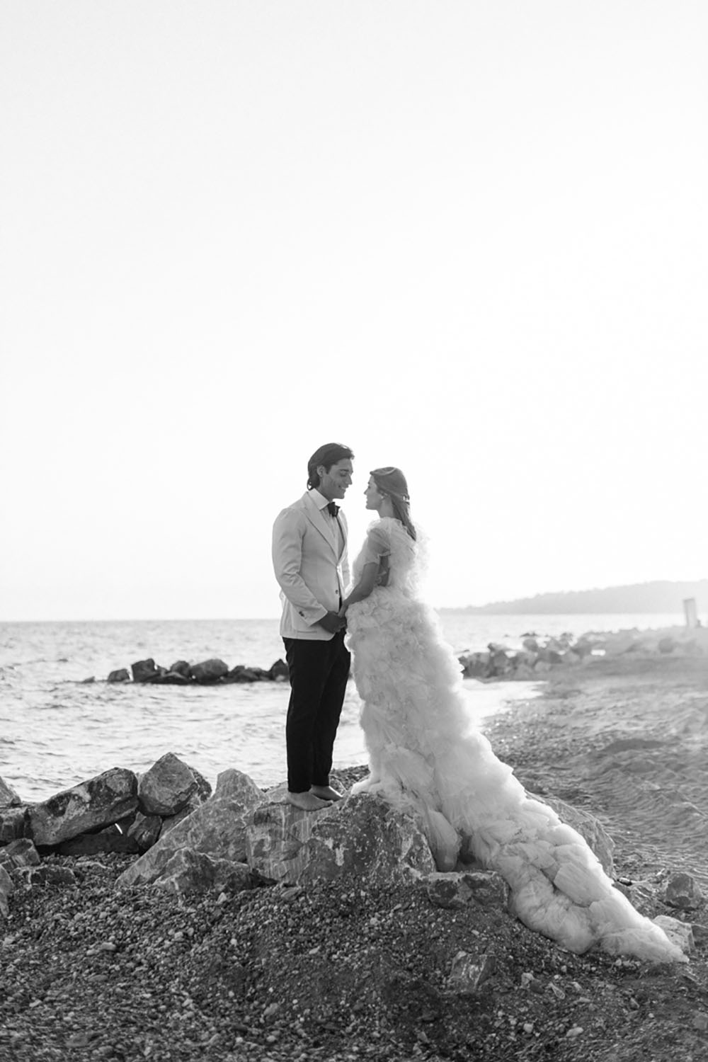 Decadent Greek Island Wedding Colors Summer Sunrise