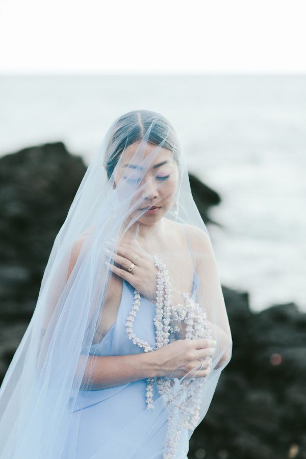 bridal Porträt at Kona Beach